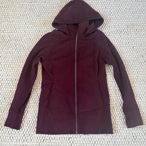 lululemon Hooded Radiant Jacket Cassis 10